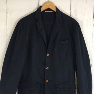 MENS Apolis Global Citizen Navy Blue Blazer, SM